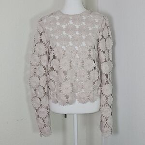 Floral Lace Long Sleeve Top